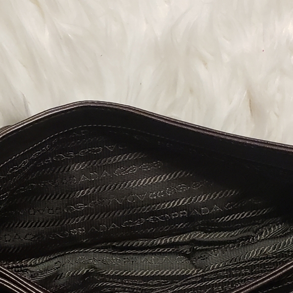 PRADA Small Ruffle Sides Handbag - Picture 8 of 13